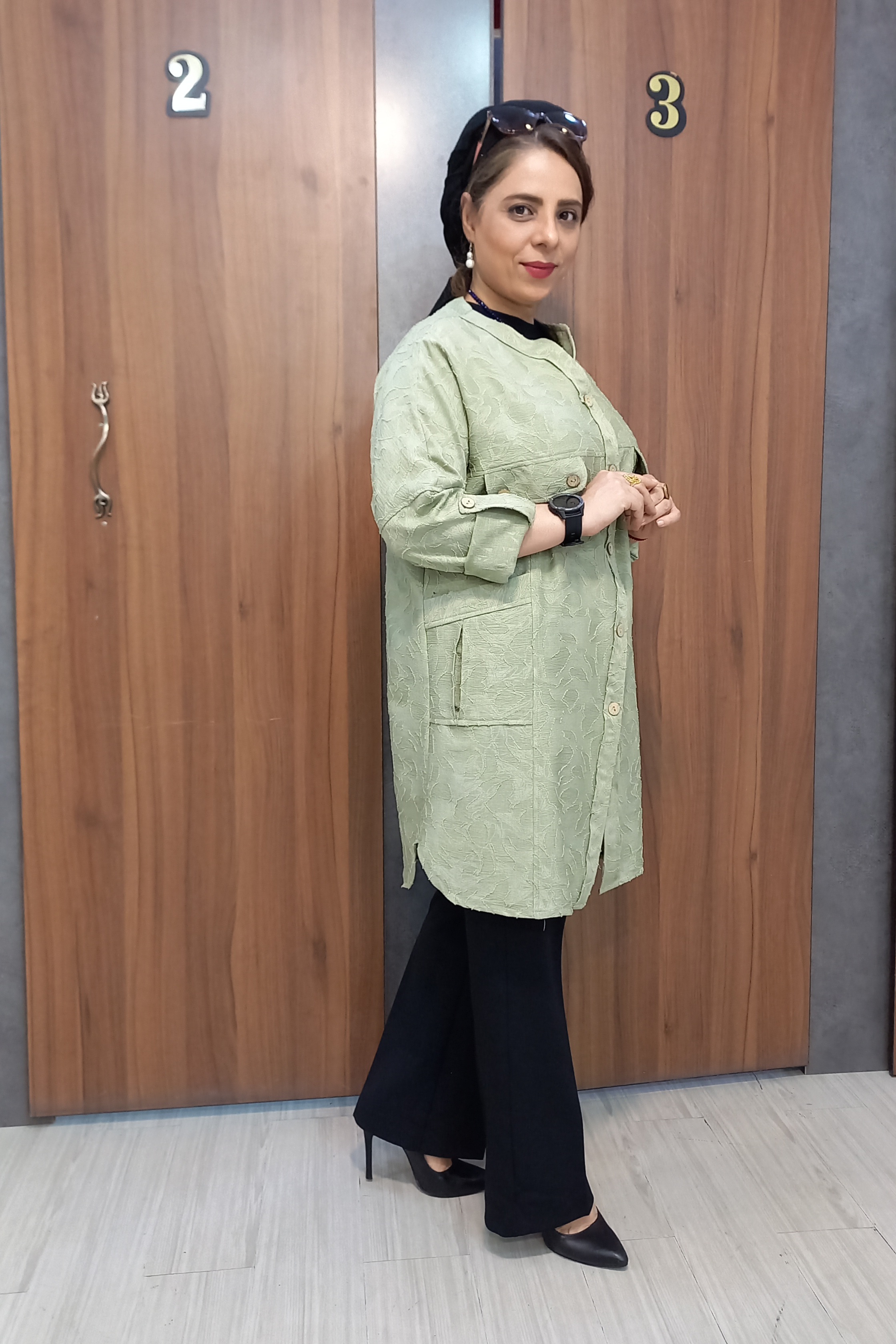 جنس ژاگارد صوفیا،رنگ سبز ماچو